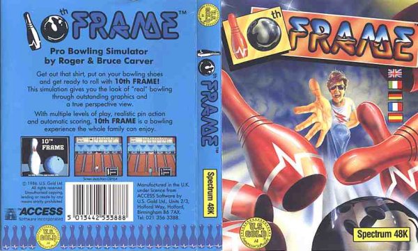 10th Frame box art for ZX Spectrum